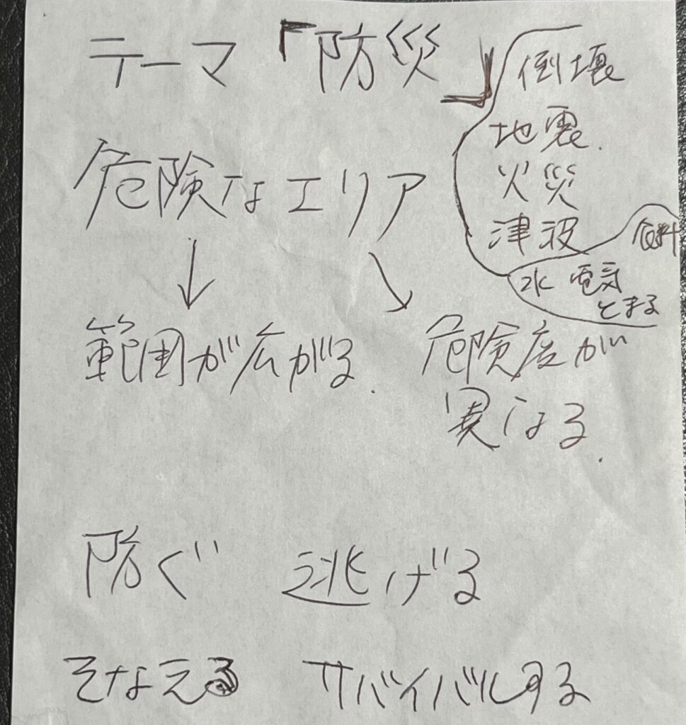 アイデアメモ